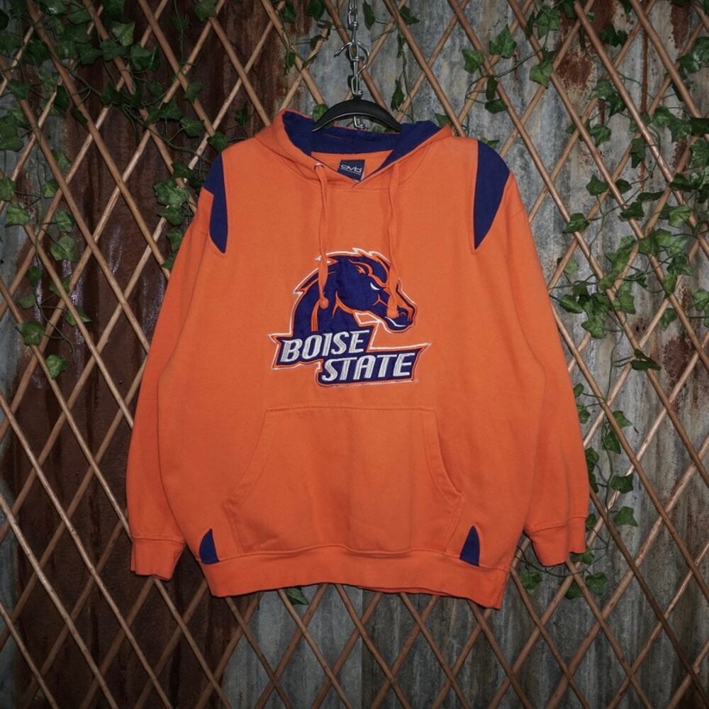 Large - Vintage Y2K Boise state university embroider hoodie